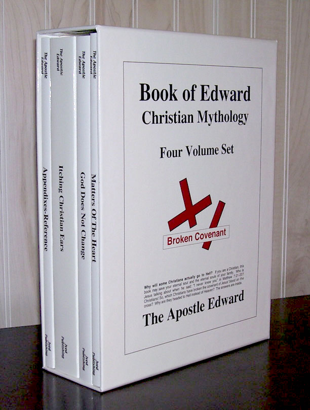 Image of Apostle Edward's Four Volume Book of Edward with Slipcase